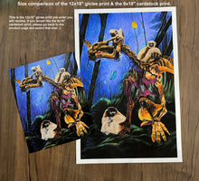 Load image into Gallery viewer, *PRE ORDER* 12x18" SIGNED Fine Art Giclée Print - "That's Our Dino!"