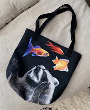 Load image into Gallery viewer, "Raccoon Dreams" Tote bag