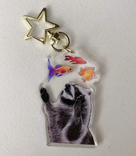 Load image into Gallery viewer, "Raccoon Dreams" - KEYCHAIN