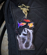Load image into Gallery viewer, "Raccoon Dreams" - KEYCHAIN