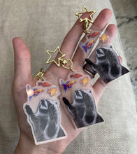 Load image into Gallery viewer, "Raccoon Dreams" - KEYCHAIN