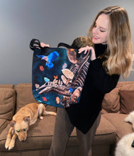 Load image into Gallery viewer, "Stegosaurus Paradise" Tote bag