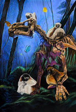 Load image into Gallery viewer, *PRE ORDER* 12x18" SIGNED Fine Art Giclée Print - "That's Our Dino!"