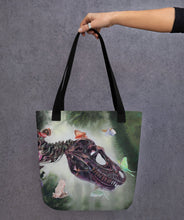 Load image into Gallery viewer, "Cretaceous Grin" Tote bag