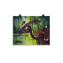 Load image into Gallery viewer, “The Undisturbed Ornithopod” Poster
