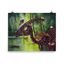 Load image into Gallery viewer, “The Undisturbed Ornithopod” Poster