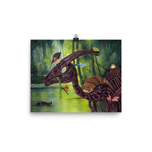 Load image into Gallery viewer, “The Undisturbed Ornithopod” Poster