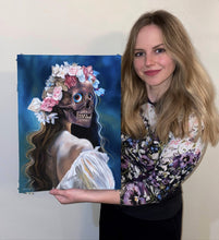 Load image into Gallery viewer, ORIGINAL Pastel Drawing - "Dearly Departed"