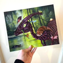 Load image into Gallery viewer, 8x10&quot; SIGNED PRINT - &quot;The Undisturbed Ornithopod&quot;
