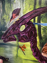 Load image into Gallery viewer, 8x10&quot; SIGNED PRINT - &quot;The Undisturbed Ornithopod&quot;
