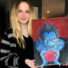 Load image into Gallery viewer, ORIGINAL Pastel Drawing - &quot;Ryuk&#39;s Apple&quot;
