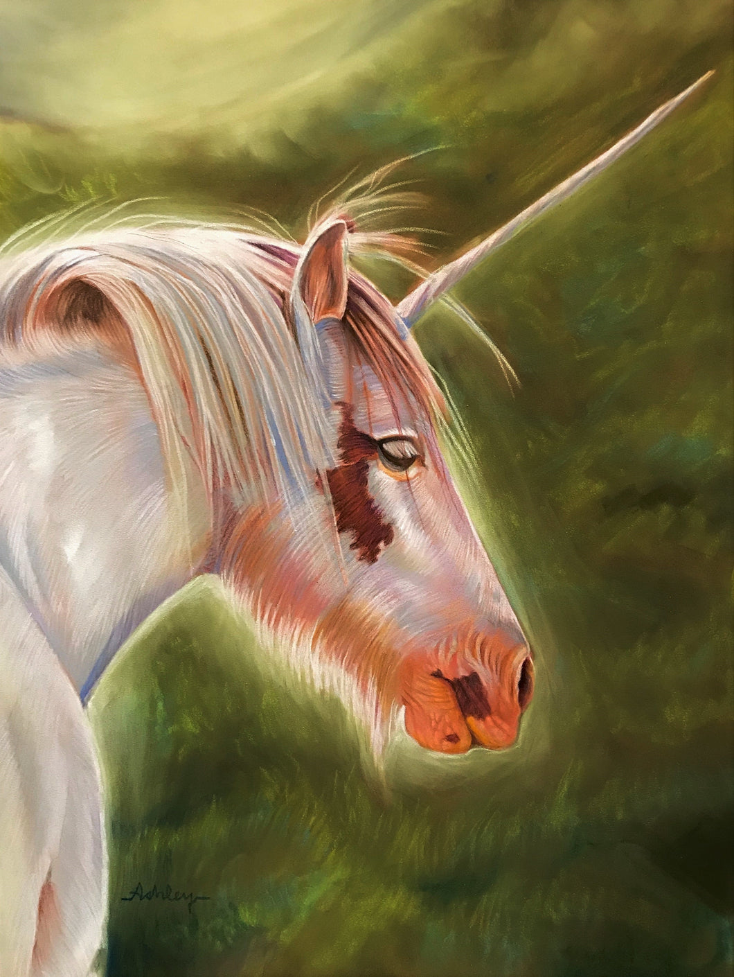 ORIGINAL Pastel Drawing - 